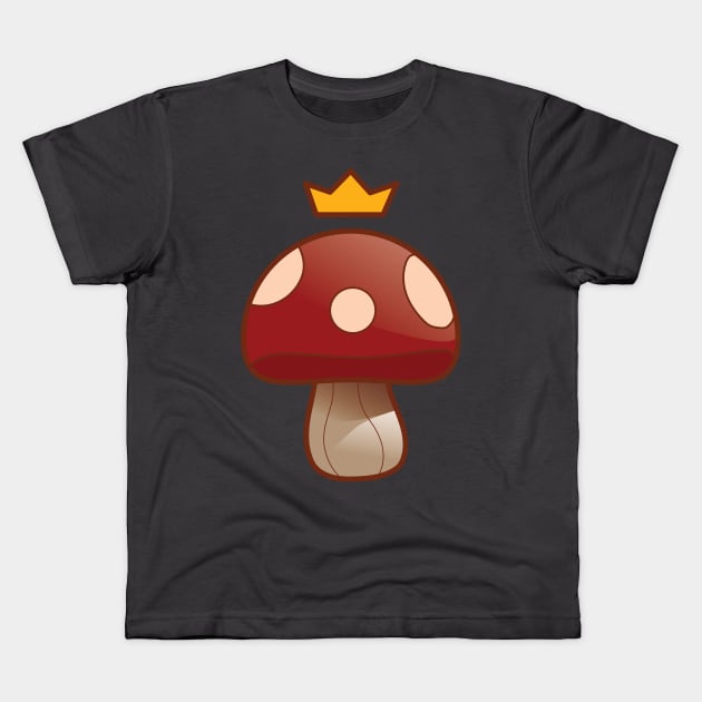 POWER MUSHROON Kids T-Shirt by JOVENISM